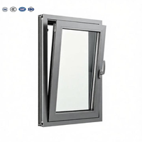 Ventanas y Puertas Abatibles de Aluminio con Doble Acristalamiento, Eficiencia Energética, Venta al Por Mayor