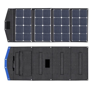 ชุดแผงโซลาร์เซลล์พับได้ Surface Solar Factory 160w สำหรับบ้านเคลื่อนที่พร้อมตัวควบคุมการชาร์จ - Product Image 2