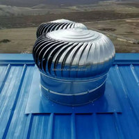 Ventilateur de toit solaire à énergie éolienne en métal de fabrication chinoise / Turbocompresseur de ventilation