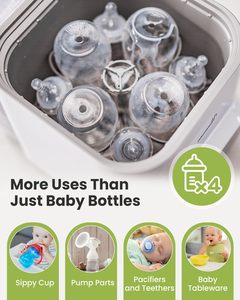 Lave-biberon automatique multi-filtres Mini machine à laver automatique à écran tactile pour biberon - Product Image 2