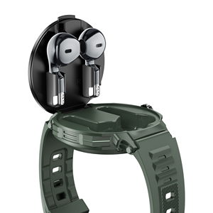 DF D11 2025 Nuevo Reloj Inteligente con Auriculares TWS de 240 mAh y 28 mAh, Control de Música Deportiva, Pulsera Inteligente 2 en 1, Monitor de Salud - Product Image 6