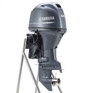 <span class=keywords><strong>Moteur</strong></span> hors-bord Yamaha 60 CV 4 temps à démarrage électrique, essence, pour canoë en bois, idéal pour la pêche - Vente en gros - Product Image 1