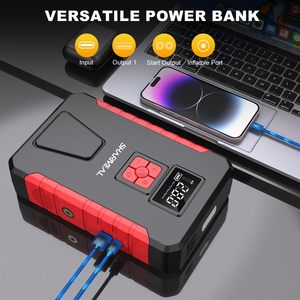 Banco de energía portátil Kursohey de 1000 A y 12 V, arrancador de emergencia para batería de coche - Product Image 5