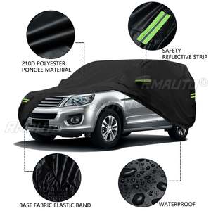 Housses de protection universelles pour SUV 210D Tailles M/L/XL/XXL Intérieur/Extérieur – Protection Complète Contre le Soleil, les UV, la Neige et la Poussière - Product Image 4
