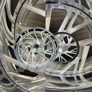 Rines Forjados Roc Deep Lip de 2 Piezas, 20-28 Pulgadas, SR02 6x135 5x120.7, para Chevrolet Monte Carlo, <span class=keywords><strong>Silverado</strong></span>, Pontiac - Product Image 3