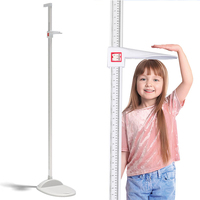 Mètre de hauteur portable, mesureur de taille, ruban à mesurer, règle rétractable, montage mural pour adultes et enfants, règle à roulettes