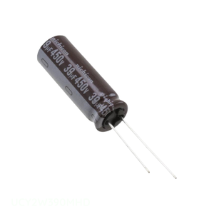 ตัวเก็บประจุ39 uF 20% 450V แบบมีรูผ่านรูรัศมี39 uF UCY2W390MHD ผู้จัดจำหน่ายที่ได้รับอนุญาต - Product Image 1