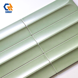 Carreaux muraux en porcelaine faits à la main de style antique 135x333mm, design moderne, antibactériens, pour intérieur, antidérapants, polis, pour villa - Product Image 4