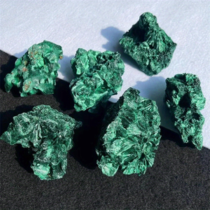 דגימות מינרלים מלכיט סיטונאי דגימות מינרלים טבעיים גביש גלם טבעיים עבור מדיטציה & ריפוי מתנות - Product Image 6