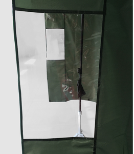 Topline vente en gros parapluie de pêche robuste gourou vert grand parapluie de pêche avec inclinaison - Product Image 5