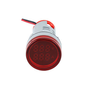 Indicador de Voltaje LED de 22 mm, Carcasa de Plástico con Clasificación IP65, LED Amarillo, Terminal de Tornillo Aislado, Seguro para Diversas Cajas Eléctricas - Product Image 3