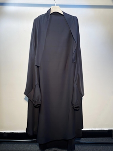 Yiwu <span class=keywords><strong>YUXI</strong></span> 2023 Offre Spéciale à manches longues robe Abaya vêtements traditionnels islamiques prière musulman Khimar Hijab Abaya - Product Image 2