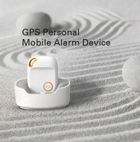 Bouton SOS pour personnes âgées, alarme d'urgence, suivi en temps réel, localisation GPS pour les personnes atteintes de démence, avec batterie de secours et station de charge