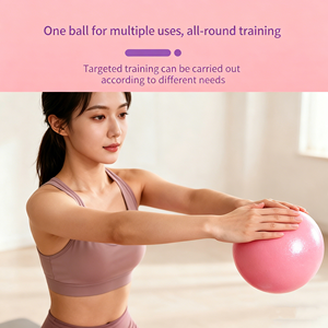 Ballon de yoga Ballon de paille 25cm Écologique Non gonflable Personnalisable Équilibre Fitness Gymnastique Enfants Femmes enceintes Ballon en PVC - Product Image 3