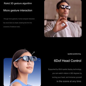 <span class=keywords><strong>Rokid</strong></span> <span class=keywords><strong>Max</strong></span> Pro Enterprise AR Smart Glasses admite el desarrollo de 6Dof Reconocimiento de gestos Studio Spatial Computing Suite SDK - Product Image 3