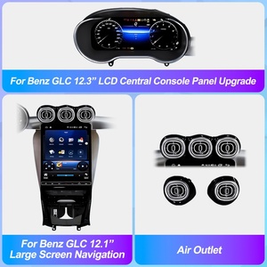 NaviHua New Design <b>Car</b> Interior Kits Android <b>Car</b> Radio <b>Digital</b> Cluster Air Outlet <b>for</b> Mercedes Benz C GLC W205 X253 2015 2022 - Product Image 3
