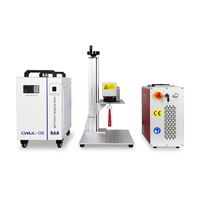 Machine de gravure laser UV 3D 10W, machine de marquage laser UV portable, machine de gravure laser UV 355nm pour le bois, le verre, le caoutchouc