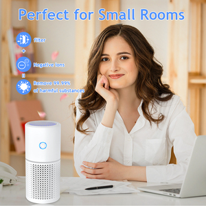 Small Portable Aircap Car Ionizer Air Purifier with Aromatherapy <strong>Electrostatic</strong> Technology Eliminates Odor for Household Use - Product Image 3