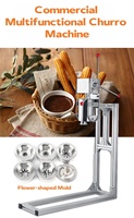 Machine à churros manuelle compacte pour usage domestique – Idéale pour la fabrication de churros artisanaux