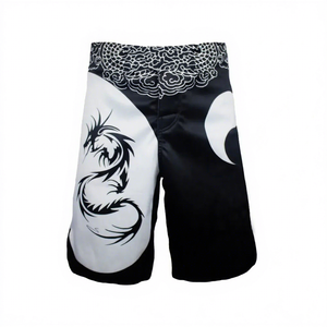 Pantalones Cortos de MMA con Logotipo Personalizado, Ligeros, Transpirables, de Poliéster, para Entrenamiento de Boxeo, para Adultos, para Todas las Temporadas - Product Image 3