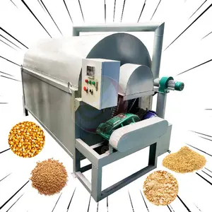 Fertilizer Coffee Bean Wooden Chip Mechanical Dry Equipment Tumbler Slag Silo Grain Dryer Machine