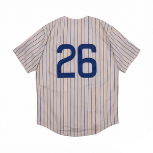 Vintage stijl gebreide honkbalshirts voor heren 10 Ron Santo 14 Ernie Banks 23 Ryne Sandberg 26 Billy Williams 31 Greg Maddux S-3XL - Product Image 5