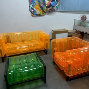 Luxury Air-Filled <b>Inflatable</b> Waterproof <b>Sofa</b> Furniture with Customized Color for Outdoor Use - Product Image 6