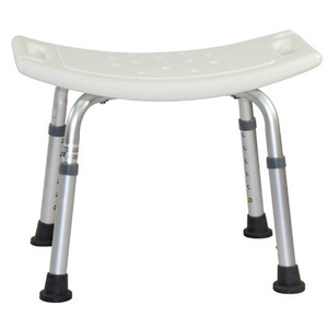 Guoyao <b>Adjustable</b> <b>Height</b> Aluminum Alloy Shower <b>Stool</b> Thickened Bathroom Seat Waterproof Anti Slip For Pregnant Women - Product Image 5