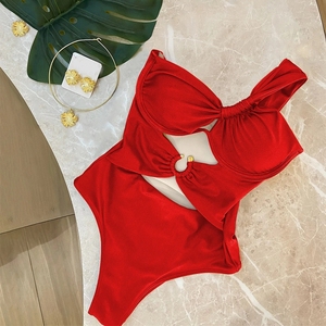 Bikinis Sexis JSN 2025 <span class=keywords><strong>para</strong></span> <span class=keywords><strong>Mujer</strong></span> <span class=keywords><strong>Trajes</strong></span> <span class=keywords><strong>de</strong></span> <span class=keywords><strong>Baño</strong></span> con Aberturas y un Hombro Ropa <span class=keywords><strong>de</strong></span> Playa <span class=keywords><strong>para</strong></span> Dama - Product Image 4