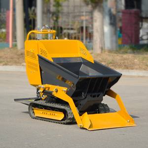 Mini Small Crawler Dumptruck Factory Farm Farming Dump Truck Fruit and Vegetable Handling Project <b>Transport</b> Truck - Product Image 3