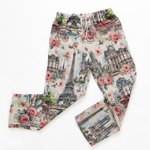 Moq 1 Stuk Streetwearn Hiphop Heren Wandtapijt Broek Custom Design Trekkoord Mid Taille Met <span class=keywords><strong>Harem</strong></span> Broek Patroon/Logo - Product Image 4