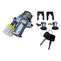 Juego de Cerraduras de Encendido para Camiones Isuzu CYZ CXZ EXZ EXR FXZ GIGA FVR TFR NPR NKR FRR FTR, Llave de Puerta OEM