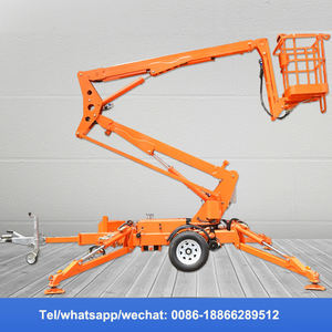 Mobiele hoogwerker telescopisch 12m-24m aanhangwagen-aangedreven kleine hoogwerker - Product Image 4