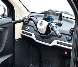 मेक्सिको 3-व्हील मिड ड्राइव इलेक्ट्रिक जापानी ट्राइसाइकिल 1500 डब्ल्यू 60 वयस्कों के लिए सेमी-बंद - Product Image 3