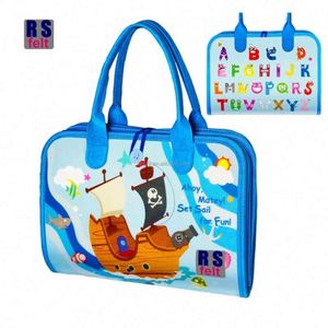 Nuevo Diseño 8 en 1: Tableros de Actividades de Fieltro Pirata Montessori para Niños Pequeños, Libro Sensorial de Fieltro para Educación Temprana - Product Image 1