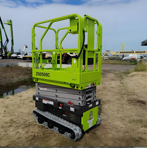 Plateforme élévatrice à ciseaux sur chenilles ZS0508C (hauteur de travail 6,5 m) - Stable sur terrain accidenté pour la construction extérieure - Product Image 4