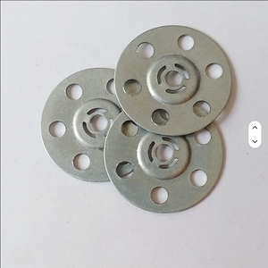 Disques de fixation pour panneaux isolants, rondelles de support de carrelage 35 mm en acier galvanisé pour système de pose de carrelage - Product Image 3