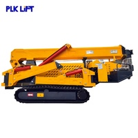 PLK 1.2T 3T 5T 8T 12T 14T Palan à chenilles hydraulique télescopique diesel Grue araignée