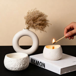 Velas Aromáticas de Concreto Relaxlines, Luxuosas, Personalizadas, com Rótulo Privado, Feitas de Cera de Soja - Product Image 2