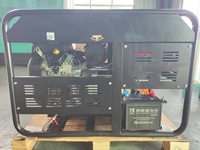 Groupe électrogène portable silencieux à cadre ouvert 5kW 8kW 10kW double carburant GPL GNC Gaz naturel Essence Propane Inverter ATS AVR