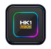 HK1 RBOX K8 Smart Android 13 TV Box 8K RGB Light 4GB 128GB RK3528 WiFi6 Dual Wifi TV Box Android 2027 Google ATV OS Reproductor Multimedia