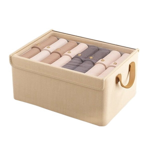 New Foldable Home Clothing <b>Storage</b> Box with Steel Frame and Dust Cover - Product Image 1