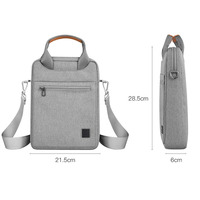 Sac à bandoulière souple antichoc personnalisé pour tablette et ordinateur portable de 11 pouces, idéal pour les voyages en extérieur