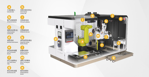 Cella di Lucidatura Robotizzata con Visione 3D e Sistema di Raccolta Polveri, Postazione di Lavoro per Levigatura e Lucidatura - Product Image 3