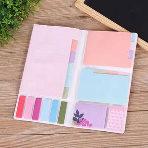 Ensemble de blocs-notes avec logo personnalisé, notes autocollantes pour femmes et filles, papier fantaisie, cadeaux promotionnels personnalisés - Product Image 6