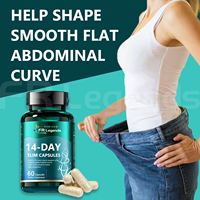 Complément Minceur Détoxifiant Naturel aux Herbes pour Nettoyage du Côlon en 14 Jours, Pilules Amincissantes et Capsules pour la Mise en Forme du Corps – Fabrication OEM