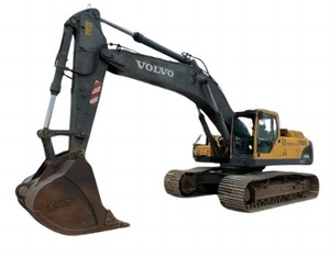 Excavatrice sur pneus VOLVO EC480 d'occasion en bon état avec peu d'heures de fonctionnement VOLVO EC480 - Product Image 1