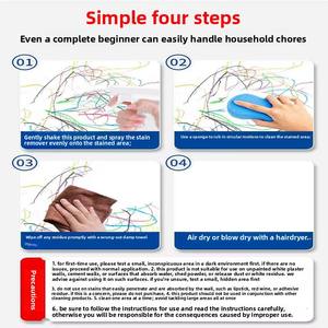 สเปรย์เคลือบของเหลวสำหรับขจัดคราบบนผนัง <span class=keywords><strong>ขัด</strong></span>ง่าย สารทำความสะอาดปลอดสารพิษ เป็นมิตรต่อสิ่งแวดล้อม - Product Image 3