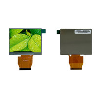 Module d'affichage LCD TFT IPS 3,5 pouces 320x240 350cd/m² RGB 54 broches FPC Écran industriel pour panneaux de commande et appareils portables