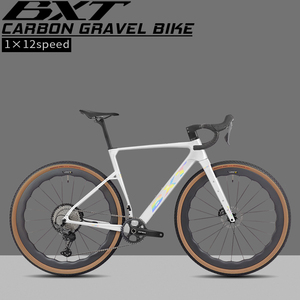 Vélo de gravier en fibre de carbone BXT 2026 T1000 avec jeu de roues en fibre de carbone 055 et rayons en carbone, compatible GRX RX820 1x12S/<span class=keywords><strong>Ultegra</strong></span> Di2 R8170 2*12S - Product Image 2